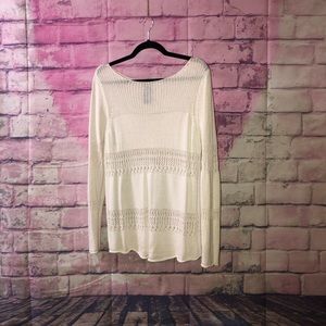 Tan colored sweater size S